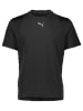 Puma Koszulka funkcyjna "Drirele" w kolorze czarnym