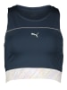 Puma Sport-BH "Run High Shine" in Dunkelblau