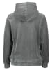 Puma Sweatjacke "Essentials Plus Velour" in Grau