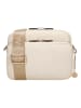 Wojas Leder-Umhängetasche in Beige - (B)23 x (H)16 x (T)6 cm