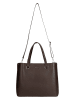 Wojas Skórzana torebka w kolorze brązowym - 34 x 28 x 12 cm