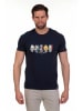The Time of Bocha Shirt donkerblauw