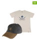 The Time of Bocha 2tlg. Outfit in Weiß/ Anthrazit