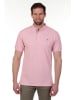 The Time of Bocha 2er-Set: Poloshirts in Dunkelbraun/ Rosa