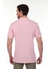 The Time of Bocha 2er-Set: Poloshirts in Dunkelbraun/ Rosa