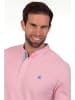 The Time of Bocha 2er-Set: Poloshirts in Dunkelbraun/ Rosa