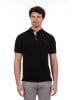 The Time of Bocha Poloshirt in Schwarz