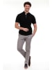 The Time of Bocha Poloshirt in Schwarz
