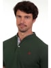 The Time of Bocha Poloshirt in Dunkelgrün