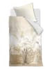 Beddinghouse Bettwäsche-Set "Florine " in Beige/ Creme