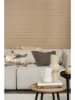 KAAT Kissen "Odetta" in Creme/ Hellbraun