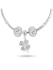 CHARM'S 3tlg. Set: Silber-Beads und Anhänger