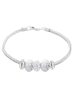 CHARM'S Silber-Armkette mit Beads