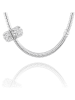 CHARM'S Silber-Bead mit Edelsteinen