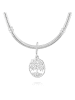 CHARM'S Zilveren hanger met edelstenen