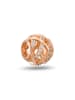 CHARM'S Rosévergold. Bead mit Edelsteinen