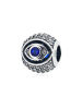 CHARM'S Silber-Bead mit Edelsteinen