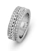 CHARM'S Zilveren ring met edelstenen