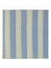 OYOY mini Decke in Beige/ Blau - (L)140 x (B)130 cm