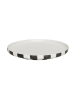 OYOY living design Dienblad wit/zwart - Ø 20 cm