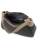 Anna Morellini Leren schoudertas "Sabbatina" zwart - (B)30 x (H)20 x (D)12 cm