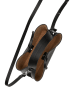 Marc O´Polo Leren schoudertas "Mod Pany" zwart - (B)23 x (H)17 x (D)7 cm