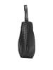 Marc O´Polo Leder-Schultertasche "Mod Peija" in Schwarz - (B)31 x (H)35 x (T)11 cm
