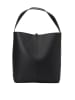 Marc O´Polo Leder-Schultertasche "Mod Peija" in Schwarz - (B)31 x (H)35 x (T)11 cm