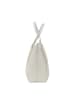 Marc O´Polo Leder-Shopper "Bellar" in Weiß - (B)43 x (H)31 x (T)15 cm