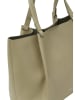 Marc O´Polo Leder-Shopper "Bellar" in Khaki - (B)43 x (H)31 x (T)15 cm