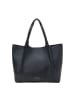 Marc O´Polo Leder-Shopper "Bellar" in Dunkelblau - (B)43 x (H)31 x (T)15 cm