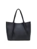 Marc O´Polo Leder-Shopper "Bellar" in Dunkelblau - (B)43 x (H)31 x (T)15 cm