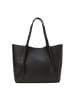 Marc O´Polo Leder-Shopper "Busin" in Schwarz - (B)39 x (H)28 x (T)11 cm