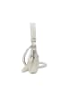 Marc O´Polo Leder-Schultertasche "Bira" in Weiß - (B)23 x (H)18 x (T)5 cm