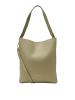 Marc O´Polo Leder-Schultertasche "Brinja" in Khaki - (B)30 x (H)33 x (T)12 cm