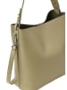 Marc O´Polo Leder-Schultertasche "Brinja" in Khaki - (B)30 x (H)33 x (T)12 cm