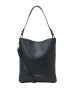 Marc O´Polo Leder-Schultertasche "Brinja" in Dunkelblau - (B)30 x (H)33 x (T)12 cm