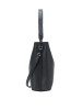 Marc O´Polo Leder-Schultertasche "Brinja" in Dunkelblau - (B)30 x (H)33 x (T)12 cm