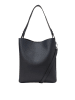 Marc O´Polo Leder-Schultertasche "Brinja" in Dunkelblau - (B)30 x (H)33 x (T)12 cm
