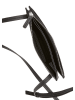 Marc O´Polo Leder-Umhängetasche "Fenja" in Schwarz - (B)21,5 x (H)14 x (T)2 cm
