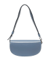 Marc O´Polo Leder-Umhängetasche "Toa" in Hellblau - (B)23 x (H)15 x (T)7,5 cm