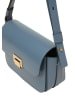 Marc O´Polo Leder-Umhängetasche "Thora" in Hellblau - (B)24 x (H)17 x (T)9 cm