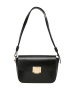 Marc O´Polo Leder-Umhängetasche "Thora" in Schwarz - (B)24 x (H)17 x (T)9 cm