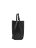 Marc O´Polo Leder-Shopper "Clara" in Schwarz - (B)31 x (H)26 x (T)16 cm
