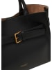Marc O´Polo Leder-Shopper "Clara" in Schwarz - (B)31 x (H)26 x (T)16 cm