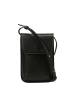 Marc O´Polo Leder-Handytasche "Amina" in Schwarz - (B)12 x (H)19 x (T)4 cm