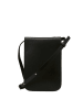 Marc O´Polo Leder-Handytasche "Amina" in Schwarz - (B)12 x (H)19 x (T)4 cm