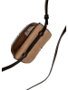 Marc O´Polo Leder-Handytasche "Amina" in Schwarz - (B)12 x (H)19 x (T)4 cm