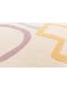 Rugs Essentials Kurzflor-Teppich ''Canvas'' in Beige/ Bunt