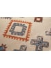 Rugs Essentials Kurzflor-Teppich ''ReFold'' in Beige/ Hellblau/ Orange